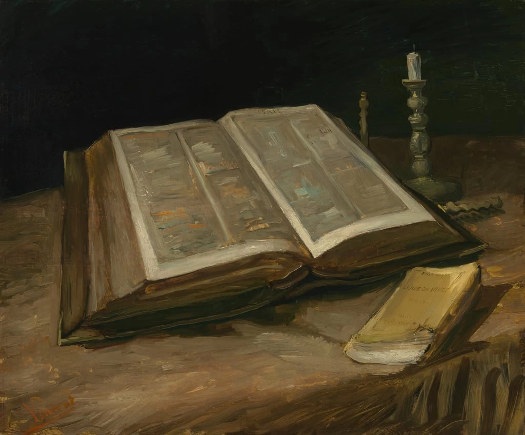   160-Vincent van Gogh-Natura morta con Bibbia, 1885 - Van Gogh Museum, Amsterdam